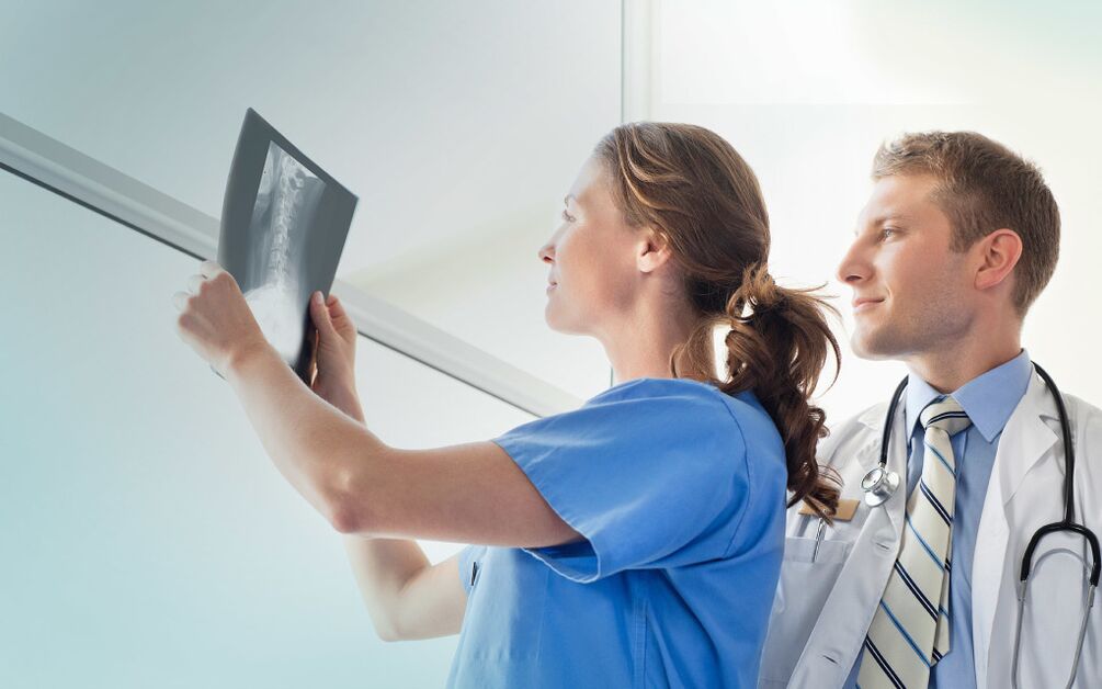 zdravniki na rentgenskem slikanju artroze